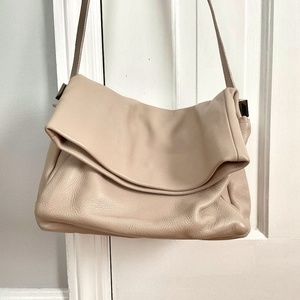 & Other Stories Leather Shoulder Cross Body Bag